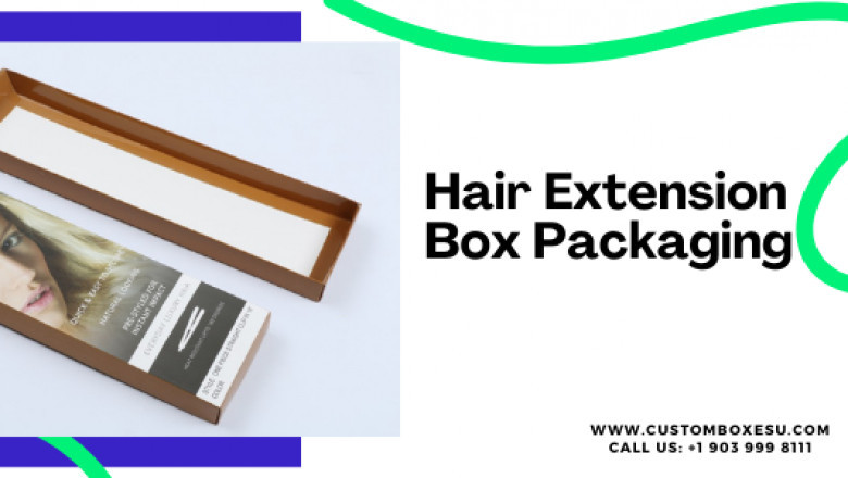 Hair Extension Box Packaging