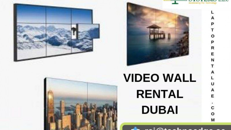 Rent LED Video Wall for Events and Trade Shows in Dubai