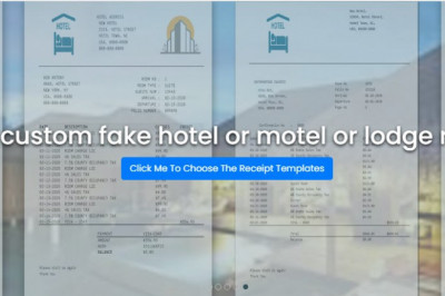 Fake receipt for fetch rewards