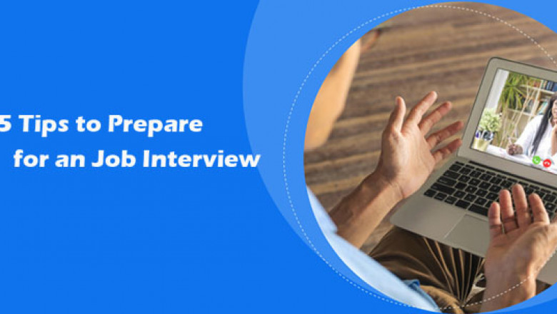 5 Tips to Prepare for an Job Interview