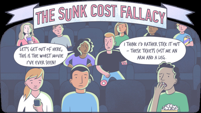 Are you still considering the stock price you have paid? Sunk Cost Fallacy