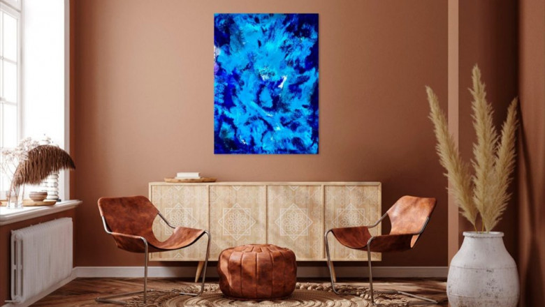 Epoxy wall art