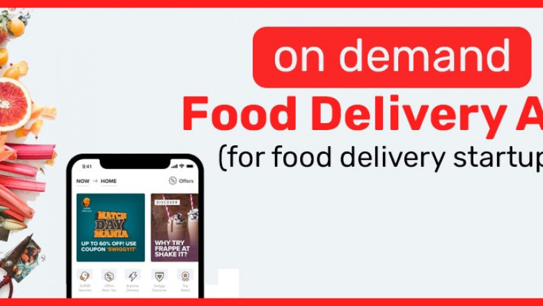 On-Demand Food Delivery App for food delivery startups