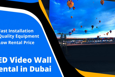 Best Customized LED Video Walls For Rental in Dubai