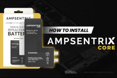 How to Install AMPsentrix Core Battery on iPhones?