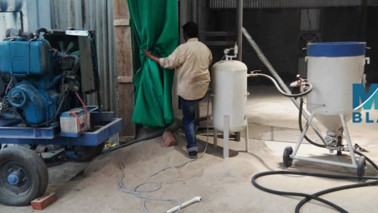 Best Sand blasting Machine Manufacturers in Jodhpur India  - Blaster