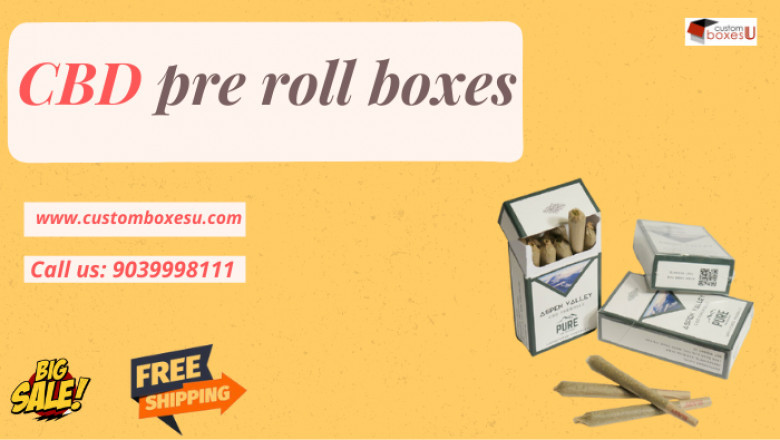Buy creative CBD pre roll joint packaging in Texas, USA