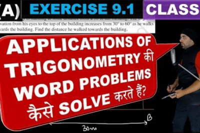 NCERT Exercise 9.1 Chapter 9 Applications of Trigonometry Class 10 Maths