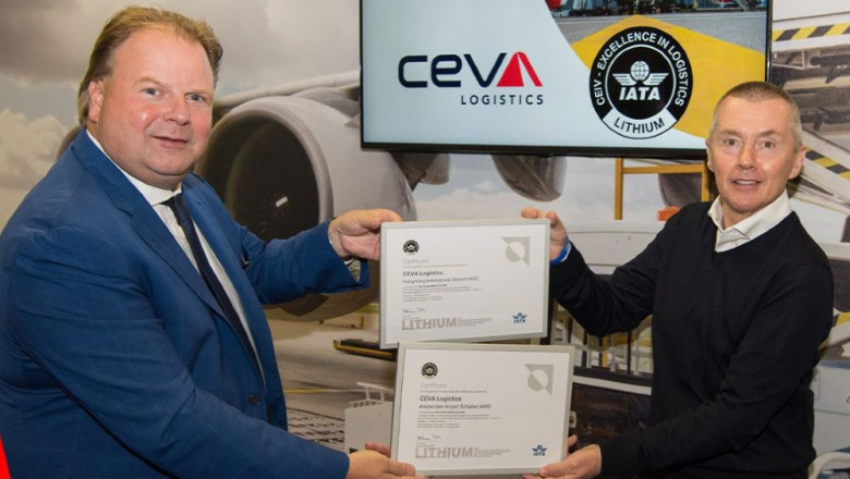 CEVA Logistics first to receive IATA CEIV Lithium Battery certification