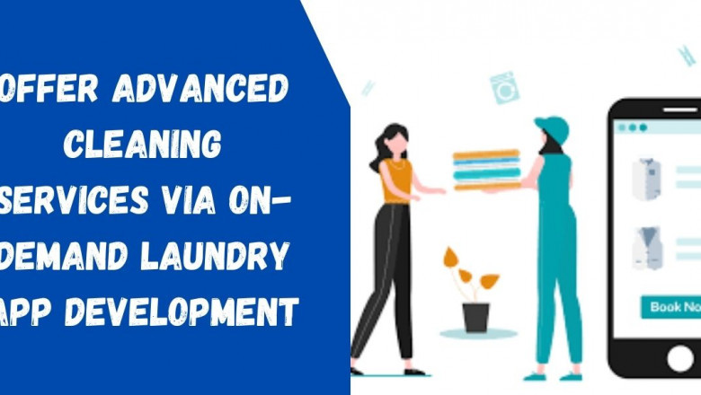 Create an online laundry service app to meet the needs of busy users.