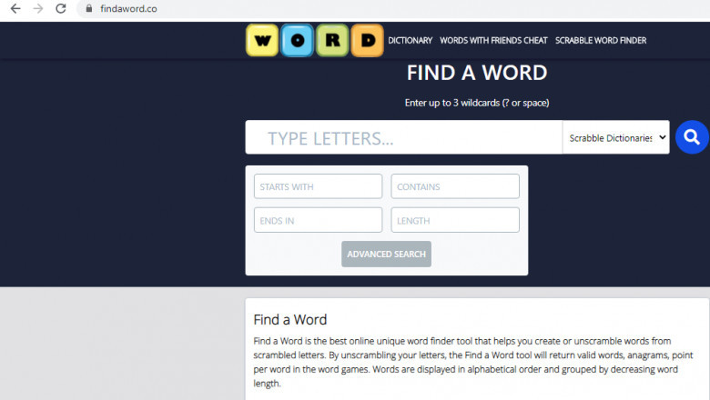 Word Search Pictures