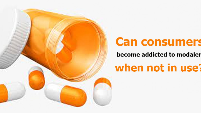 Can consumer become addicted to modalert, when not in use?