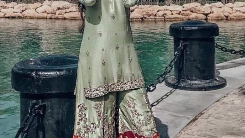 Embroidered Raw Silk Suits