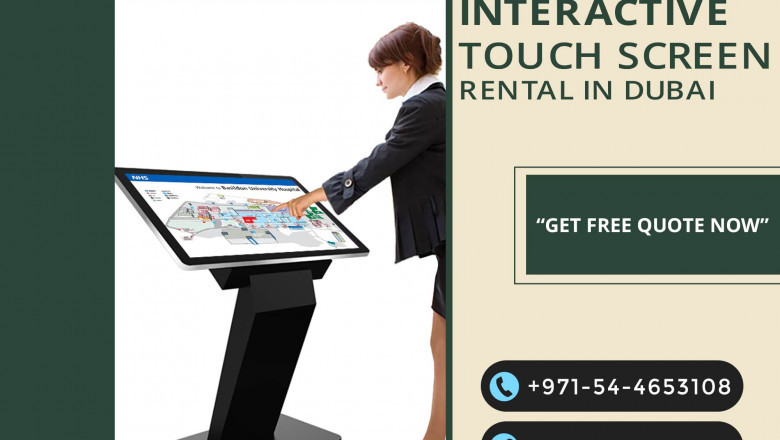 Touch Screen Rentals Dubai Provides a Rich Laptop Experience
