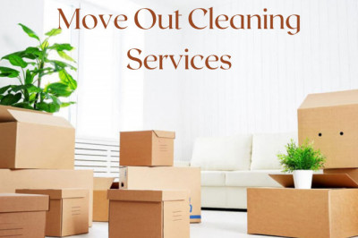 What do move-out cleaning services include?