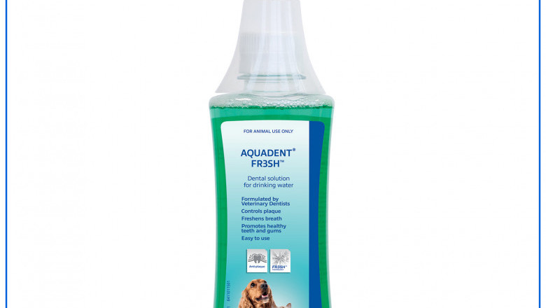 Aquadent Fresh 250 mL for Healthy Gums & Teeth in Cats & Dogs