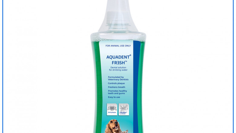 Aquadent Fresh 500 mL for Healthy Gums & Teeth in Cats & Dogs