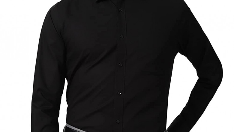 Buy Peter England Black Formal Shirt