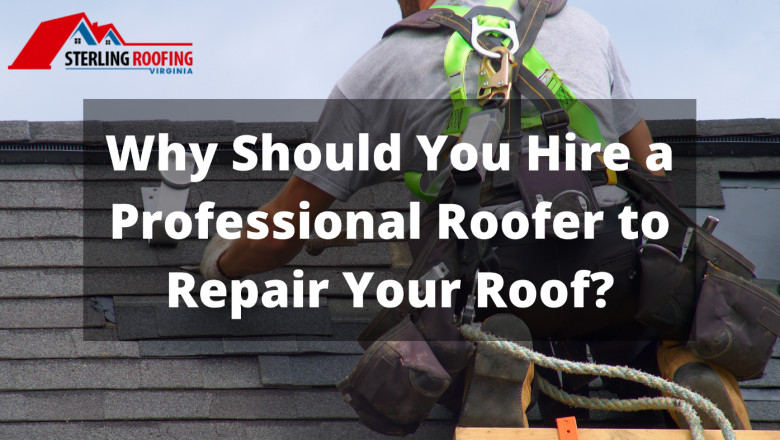 Why Should You Hire a Professional Roofer to Repair Your Roof?