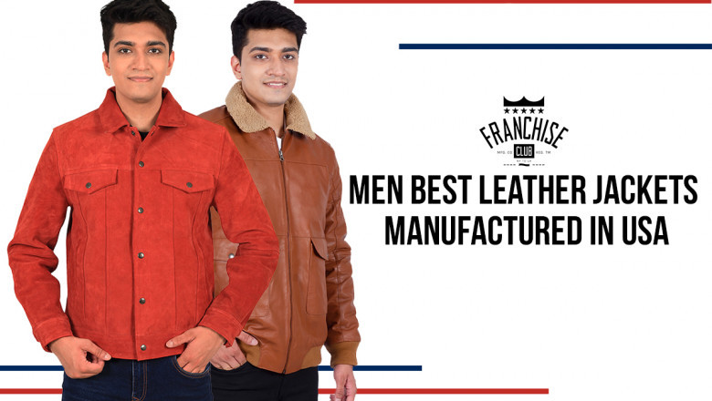 Men Best Leather Jackets Manufactured In USA
