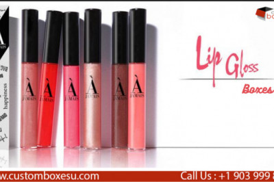 Unique Lip Gloss Box Packaging Wholesale
