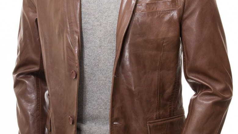 Buy Men Leather Coat in Texas UA