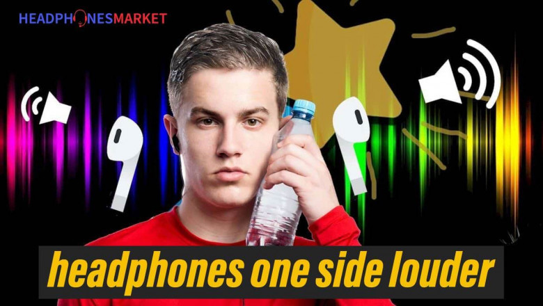 10 Reasons Why Your Headphones One Side Louder (Pictures)