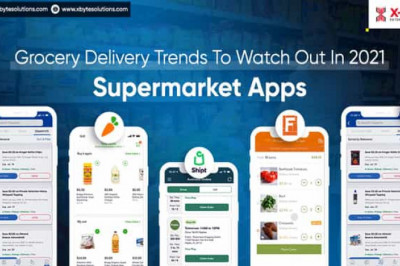 Grocery Delivery Trends To Watch Out In 2021: Supermarket Apps development