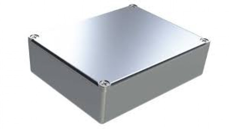 How do you cut aluminum enclosures?