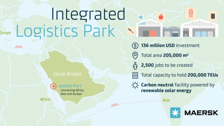 Maersk to invest $136 million for 205,000 sq m logistics park in Saudi