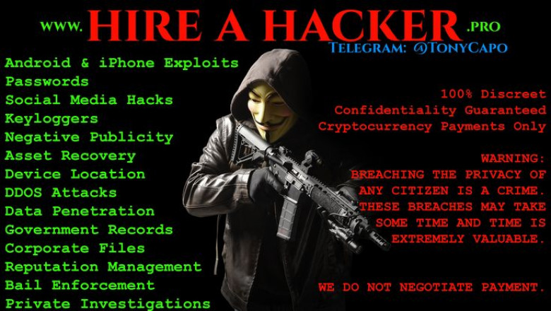Tony Capo Official Intro | Hire a Hacker