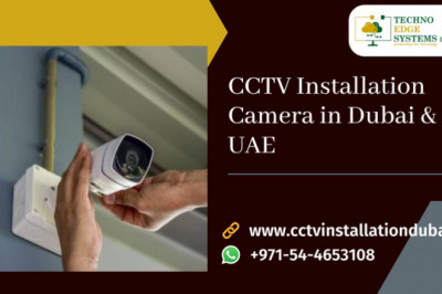 Get the Best CCTV Camera Installation Dubai and UAE