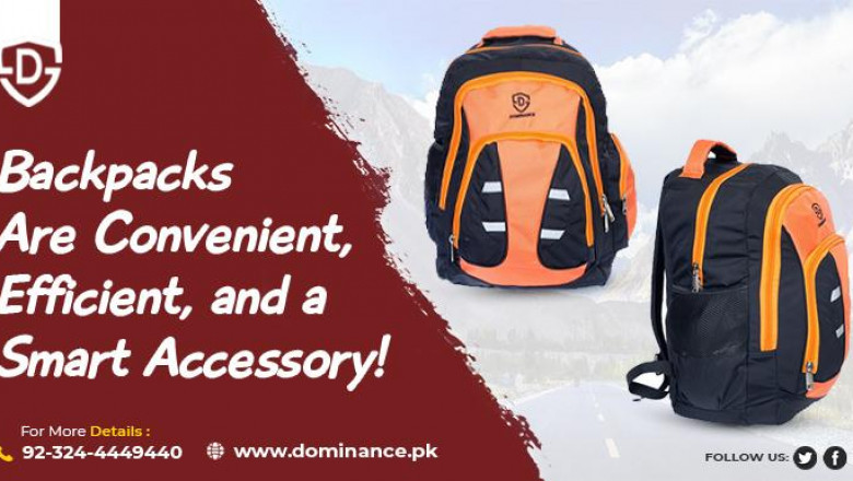 Backpacks Are Convenient, Efficient, and a Smart Accessory!