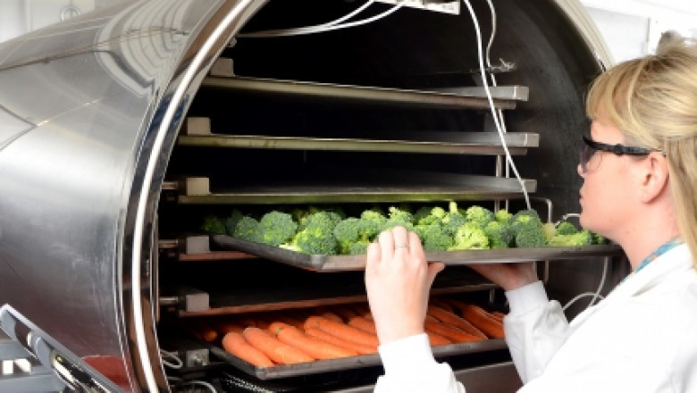 For the food company, freeze-drying equipment is used to dry a variety of products