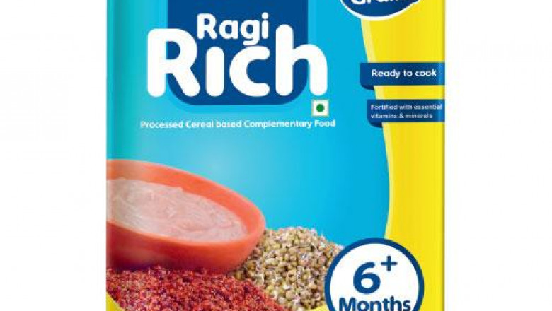 Manna baby food ragi rich | Manna infant ragi rich food
