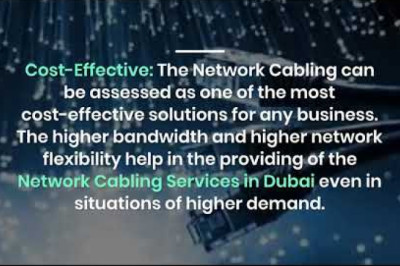 What are the Added Benefits of Network Cabling Installation in Dubai?