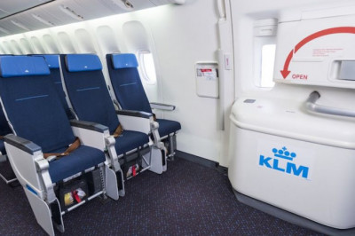 How much does KLM charge for a seat selection?