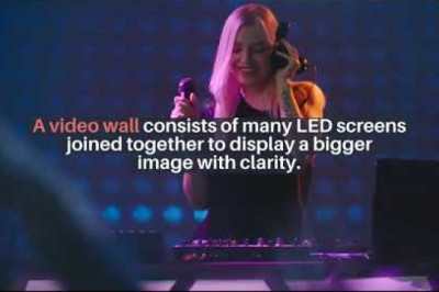 Rent LED Video Wall for Events and Trade Shows Dubai