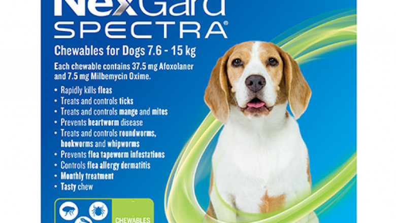 Buy Nexgard Spectra For Medium Dogs 7.6 - 15Kg 6 Pack