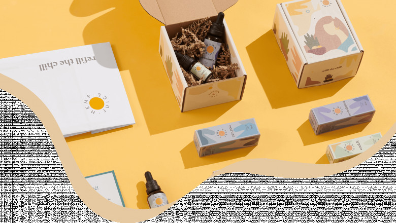 Show off the superior quality of your products by opting for custom boxes made from sturdy kraft material.