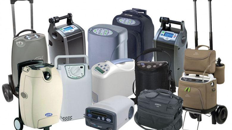 The Molecular Sieve Beds In The Medical Oxygen Concentrator Pull Air From The Surroundings And Pass It Through