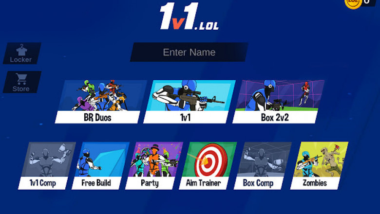 1v1.lol unblocked hottest shooting game