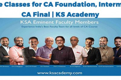 CA Online Classes for CA Foundation, Intermediate & CA Final | KS Academy