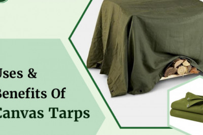 Canvas Tarps And Their Numerous Uses As Well As Benefits