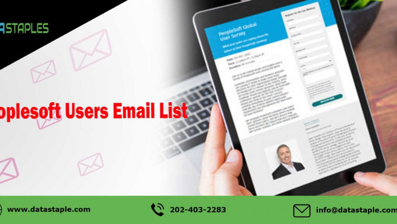Purchase Our Peoplesoft Users Email List For Better Prospects