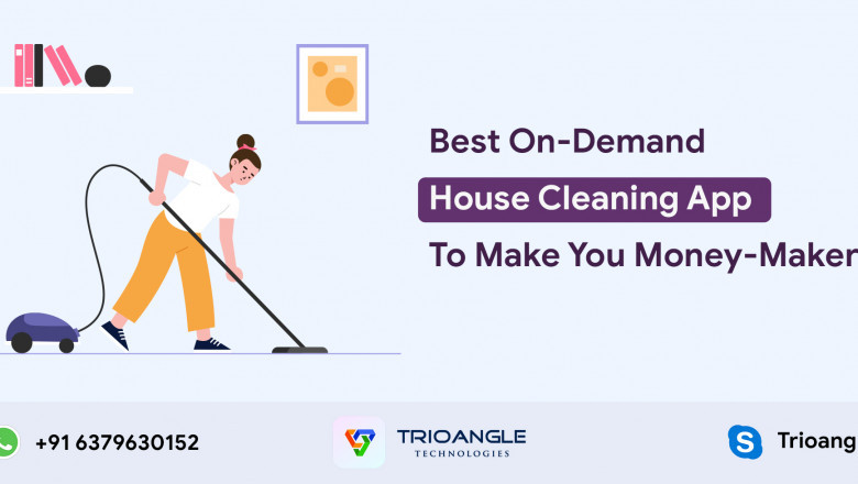 Best On-Demand House Cleaning App To Make You Money-Maker
