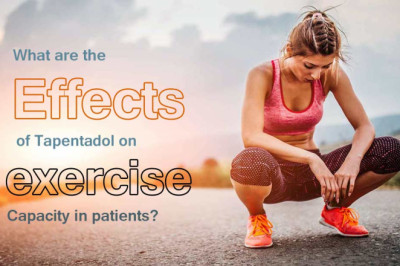 What are the effects of Tapentadol on exercise capacity in patients?