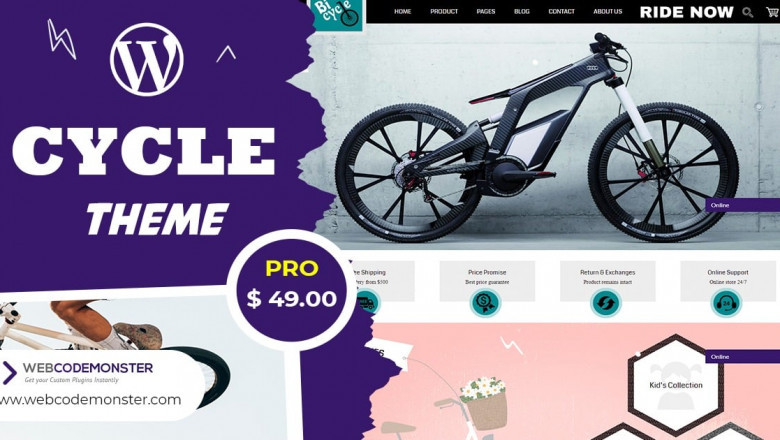 Bicycle WordPress Theme