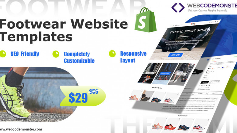 Sneaker Shopify Themes, Footwear Website Templates