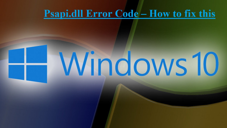windows 10 update psapi.dll missing